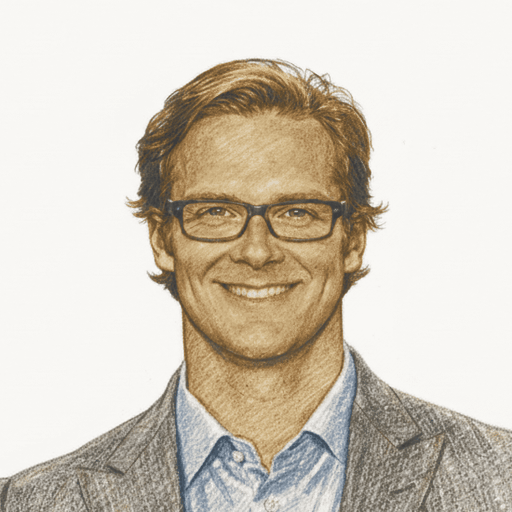 Bonner Gaylord, colored-pencil portrait